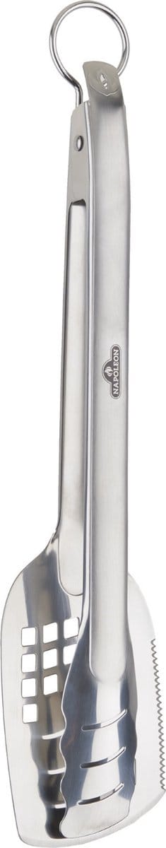 Napoleon 2-in-1 Grilltang RVS met Snijrand en Vergrendeling