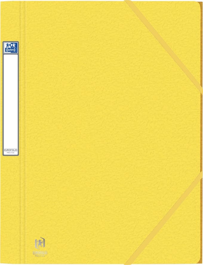 Oxford 400126593, Omloop (zwevende) map, A4, Geel, Landschap/portret, 245 mm, 320 mm