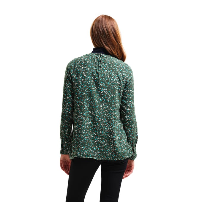 Regatta Dames/Dames Orla All-Over Print Lichtgewicht Blouse (Jade)