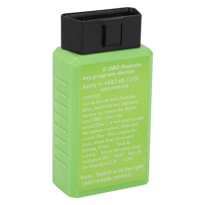 OBD Afstandsbediening Auto Sleutel Programmeerapparaat Transpondersleutels Matchen Groen Geschikt voor G H Chip green