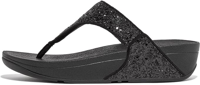 Dames Teensandalen met Glitter en Ergonomische Zool