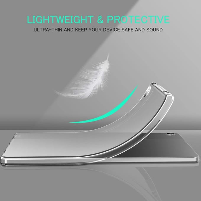 Softcase Backcover voor de Lenovo Tab M10 Plus (3rd gen) - Transparant