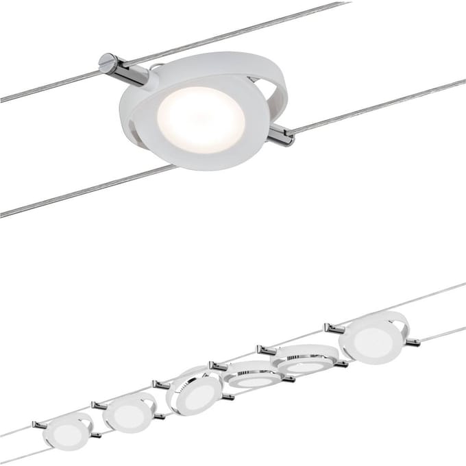Paulmann RoundMac 94106 Kabelsysteem compleet LED vast ingebouwd 26 W LED Wit (mat)
