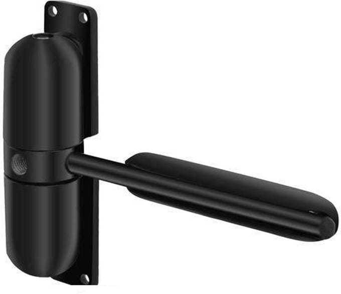 Deurdranger – zwart – tot 60 kg – met arm