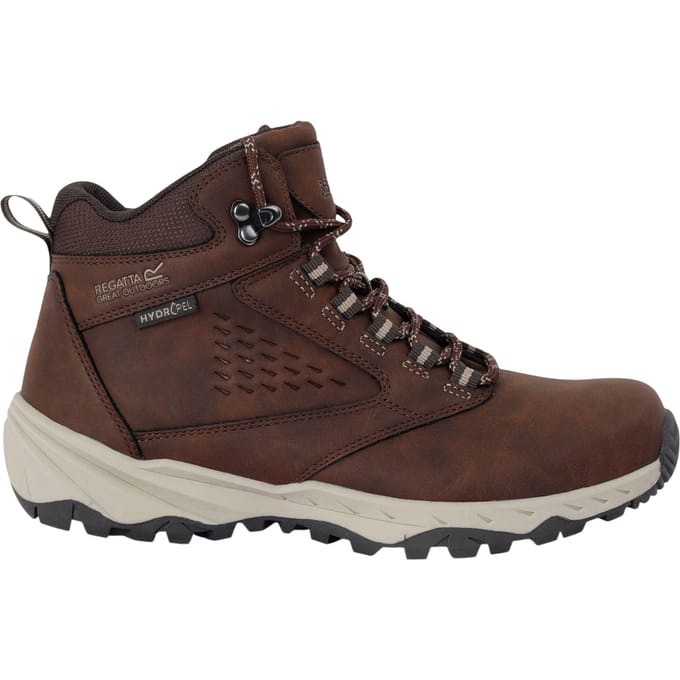 Regatta Dames/Dames Amble waterdichte wandelschoenen (Kastanje/Taupe)