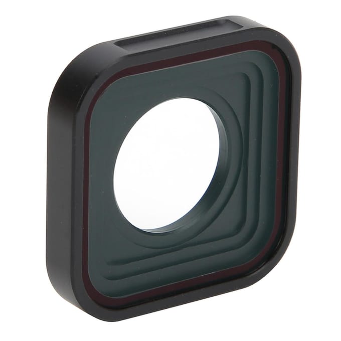 UV Lensfilter Beschermer voor Gopro 9 Actiecamera Lensbeschermhoes Vervanging gray