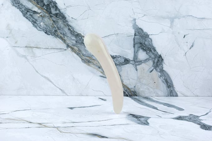 Rose Quartz Dildo Isabella - Tenderness and Intimacy for Yoni Massage