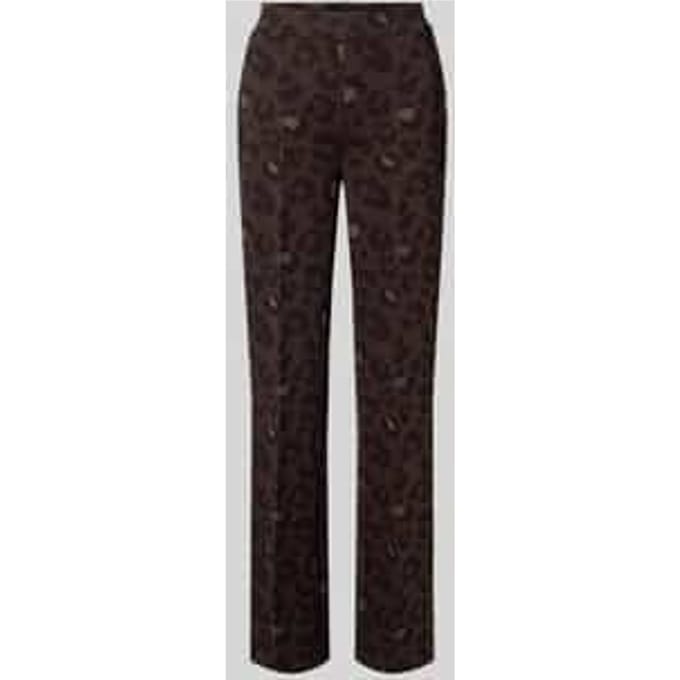 Joggingbroek in all-over look met elastische band