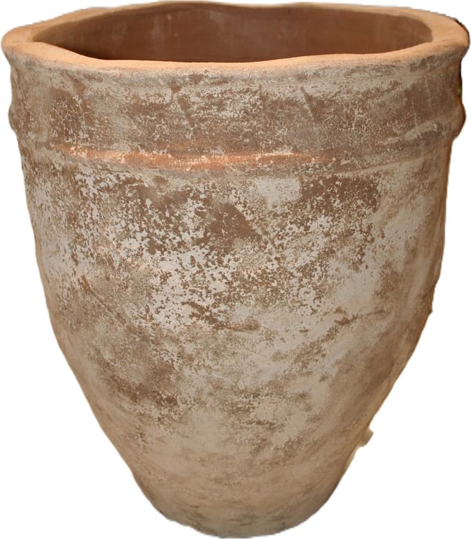 D&M Deco Bloempot Terracotta Bruin D 40 cm H 47 cm Opening 34 cm