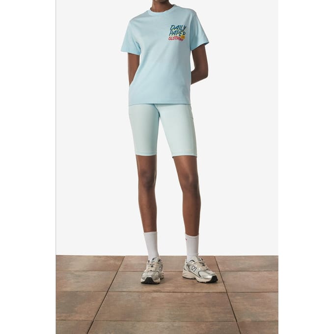 Daily Paper Renar Tee Cool Blue Taglia: M | Maglie Sportivi Outlet | Unisex | Blu
