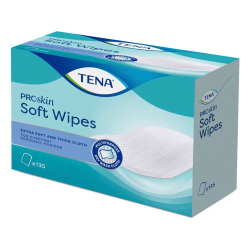 Tena Soft Wipes - 8 pakken van 135 doekjes