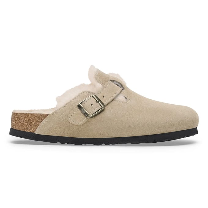 Klompen Birkenstock Boston Suede Leather