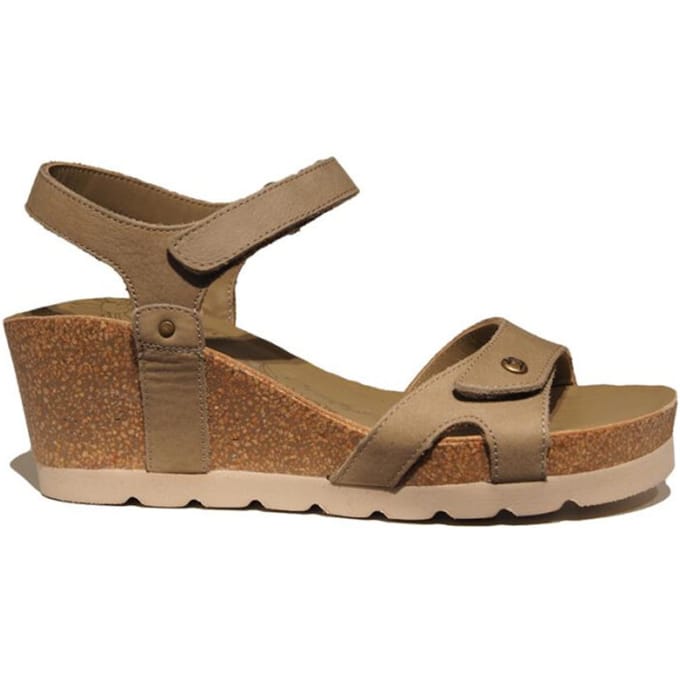 Panama Jack Julia Sandalen - Met Sleehak - Dames - Groen - Maat 39