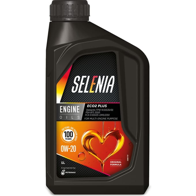 Petronas Selenia Eco2 Plus 0W-20 motorolie, 1L, 009447