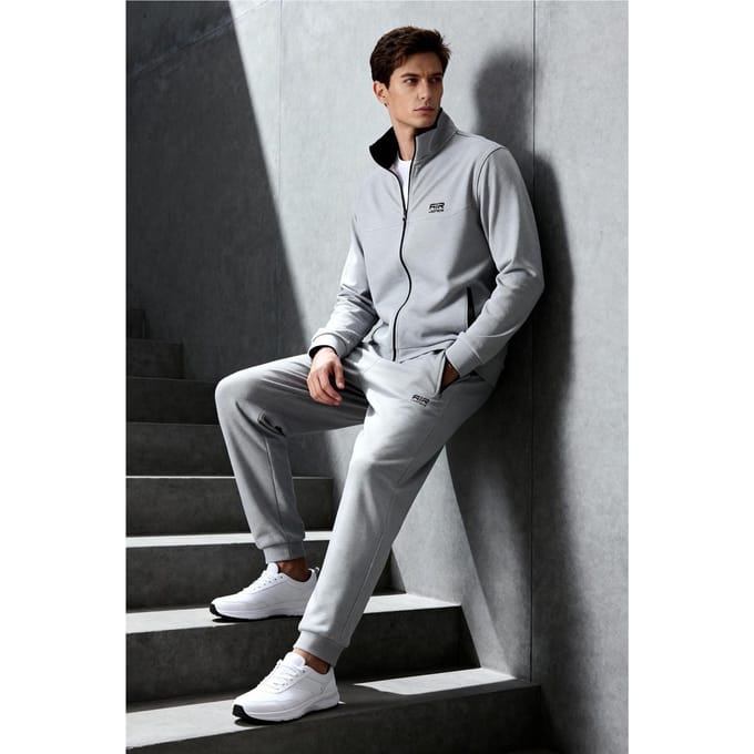 Heren Fleece Sweatshirt en Broek Set