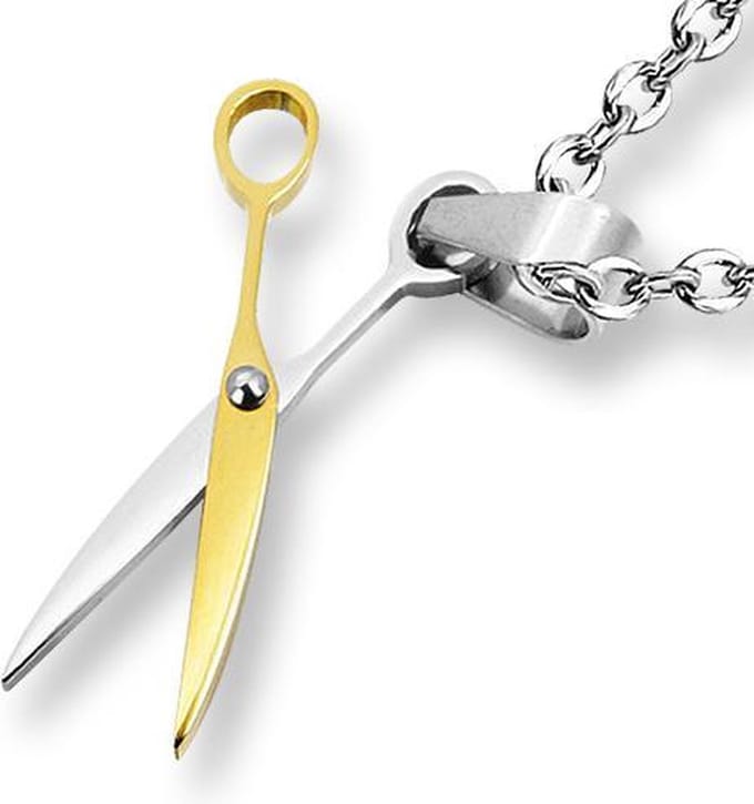 Amanto Ketting Elja G - 316L Staal - Schaar - 30x5mm - 50cm
