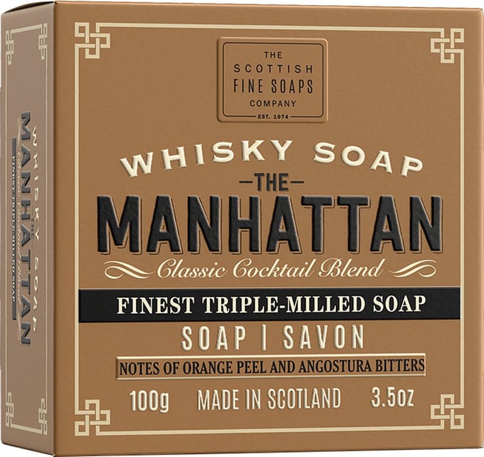Whisky soap (in karton) The Manhattan 100g