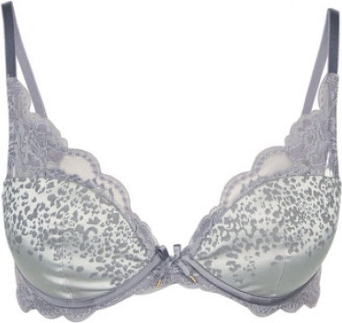 Chantelle Satine Push-up BH Grijs 75 D