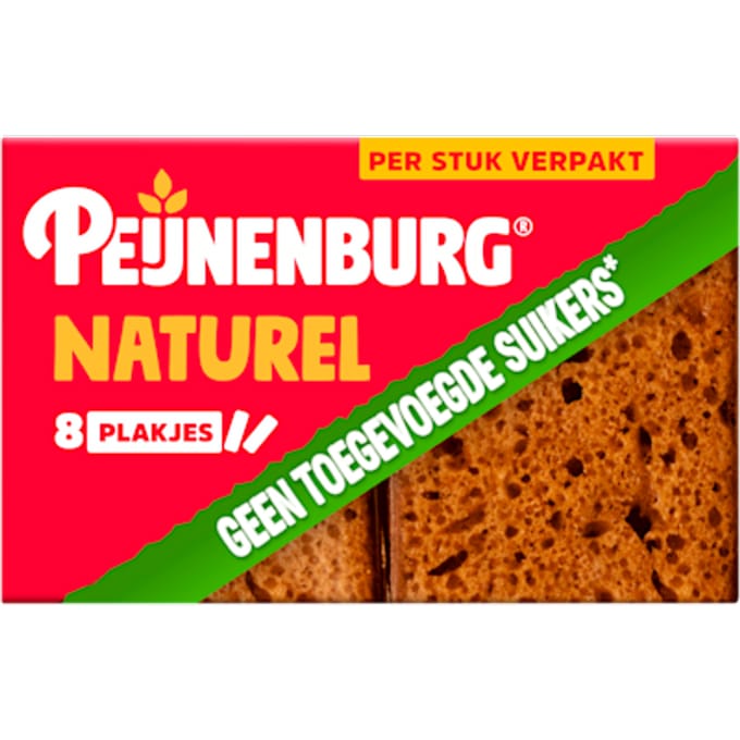 Naturel zonder toegev. suiker portie