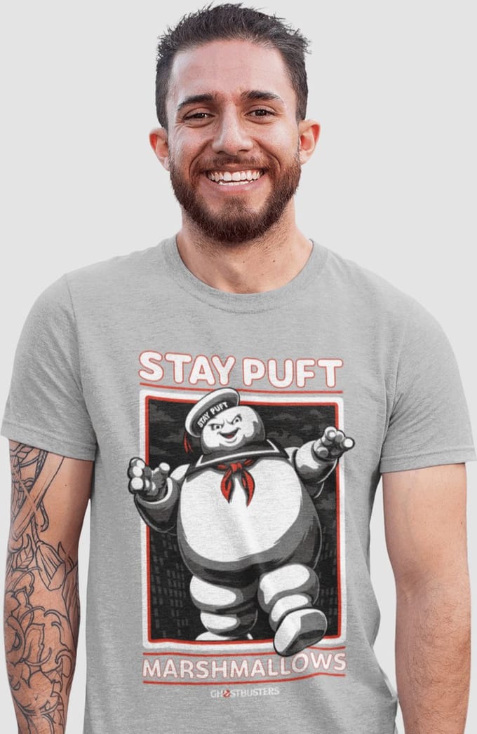 Ghostbusters shirt - Stay Puft Marshmellows S