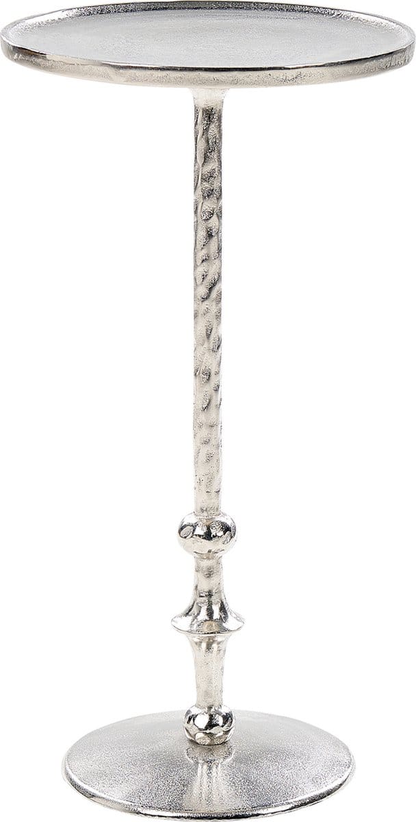 MEDA - Bijzettafel - Zilver - Aluminium
