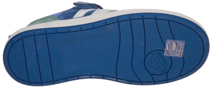 Stones and Bones Velcroschoen Blauw-Offwhite
