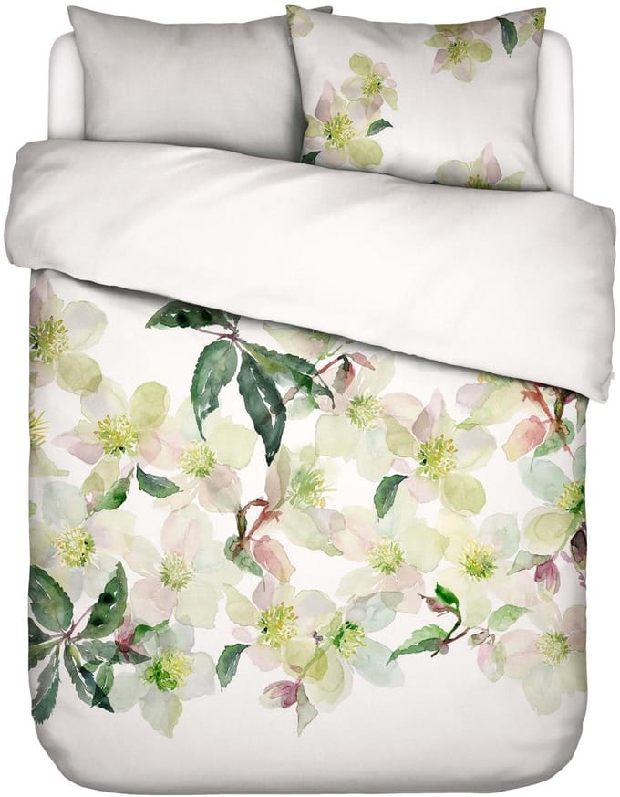 Essenza Hellea Dekbedovertrek Wit - Lits-Jumeaux - 240x200/220 cm