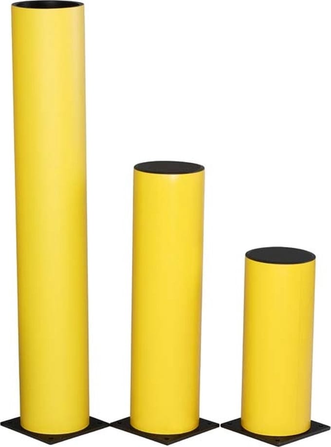 Flexibele rampaal -"Bravo" - Geel/Zwart - 1200 mm