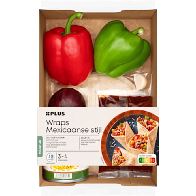 Verspakket Mexicaanse wraps