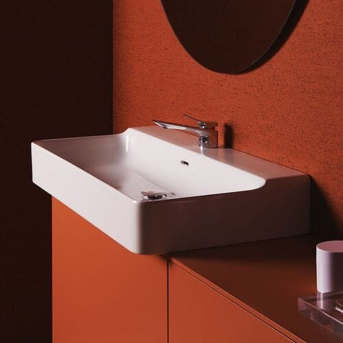 Ideal Standard washbasin 100 cm, 1 tap hole, with overflow T369301