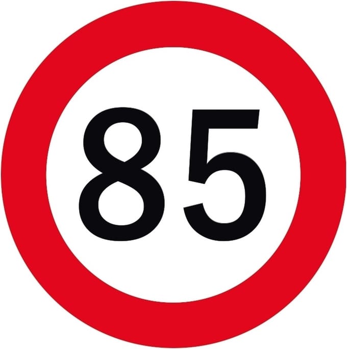 Bierviltjes 85 jaar - onderzetters