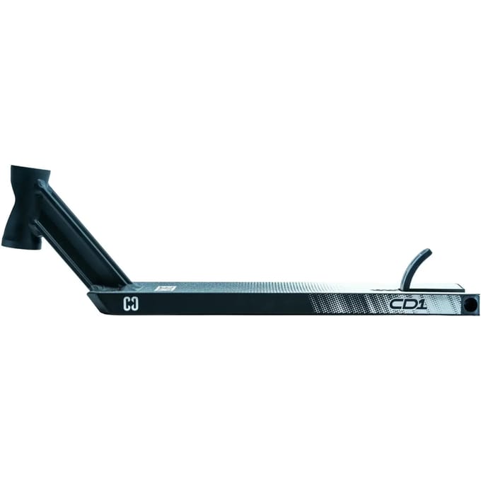 CORE CD1 Stuntstep Deck Zwart Zilver