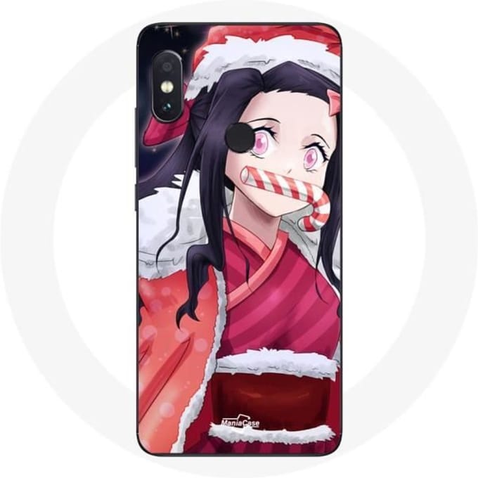 Coque pour Xiaomi Redmi Note 5 Pro Anime Demon Slayer Kamado Nezuko Le jour de Noël 2023