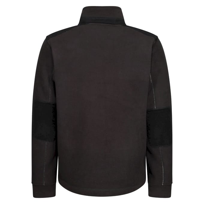 Regatta Heren Faversham Full Zip Fleece Jas (Zwart)