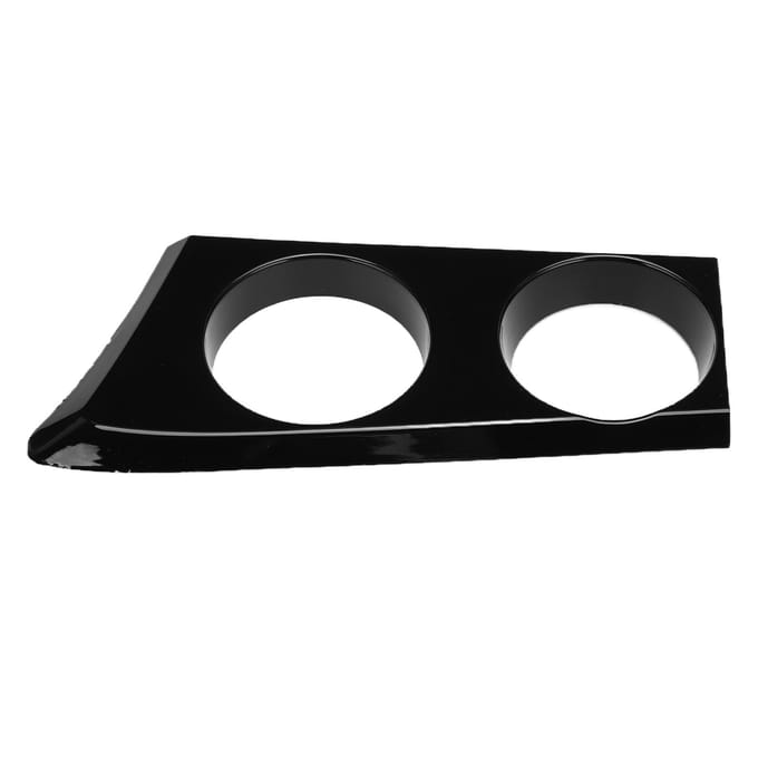 Support de Porte-gobelet de Console Centrale Côté Conducteur Gauche Remplacement pour E81 E82 E87 E88 Série 1 120i 2004‑2011 Glossy Black black