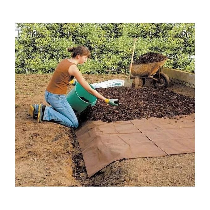 Mulchvlies, 10 x 1,5 m, 70 g/m², bruin