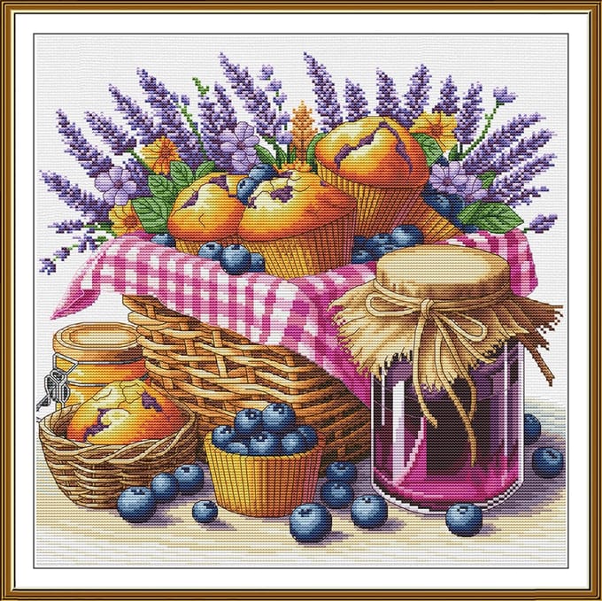 Borduurpakket Nova Sloboda - Sweet Aroma - Zoet Aroma