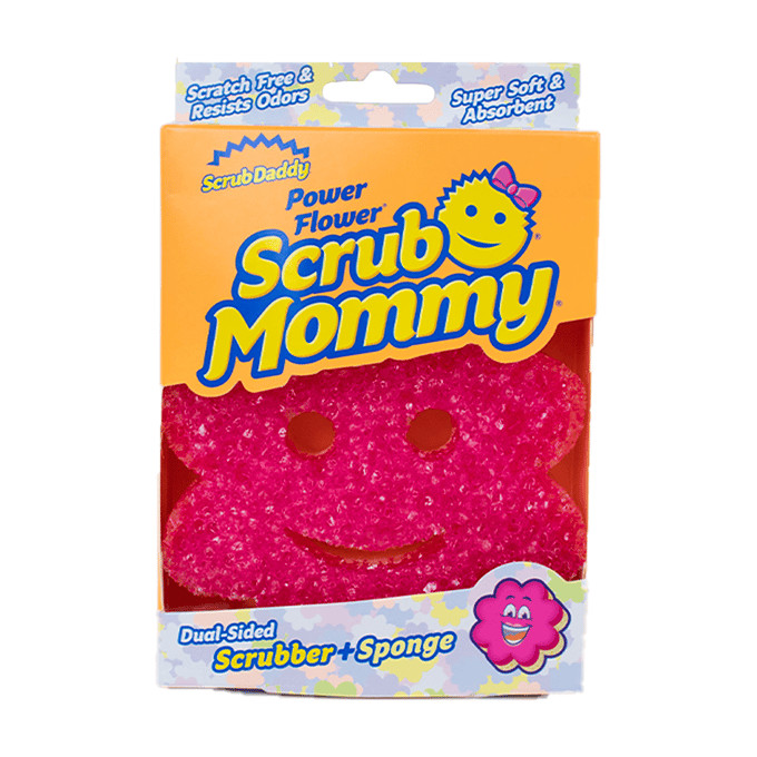 Scrub Daddy Scrub Mommy Power Flower Pink 1 st