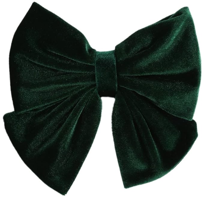 Haarstrik Elegant Design - Fluwelen Haarspeld - Haaraccessoires - Hoofdtooi - Feest - Bruiloft - 14 cm Breed - Haarklem