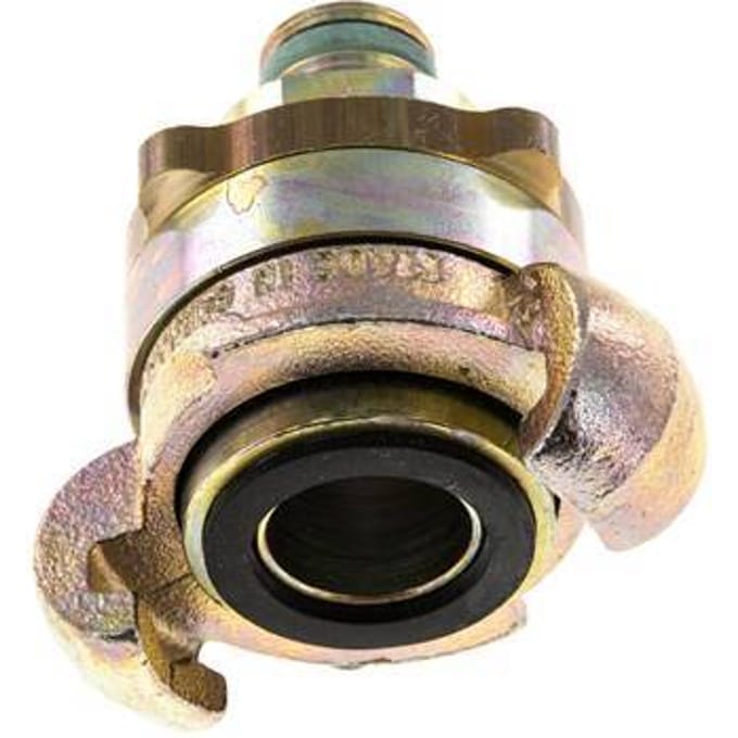 Gietijzer DN 10 DIN 3238 compressor klauwkoppeling - CL42-10-M-IN-SE-038