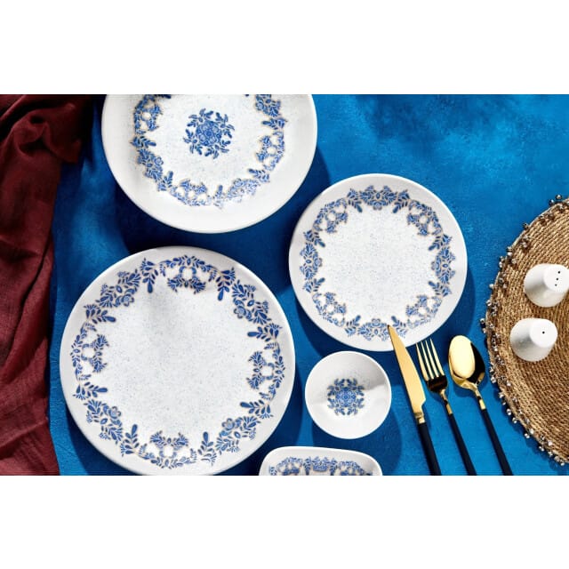 Rinart Pizzabord - Valeria - Porselein - 32 cm - set van 2