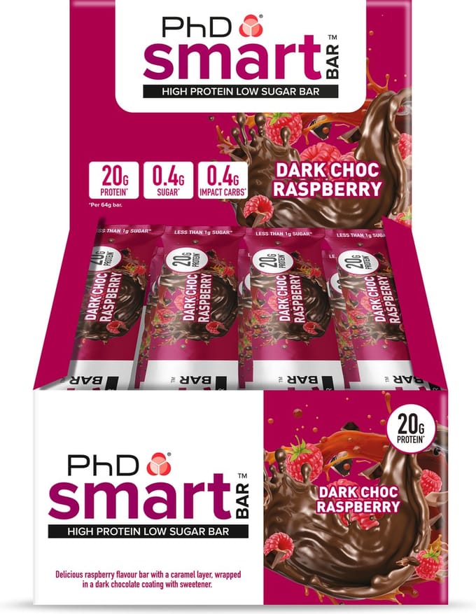 Smart Bar - 12 repen - Dark Choco Raspberry
