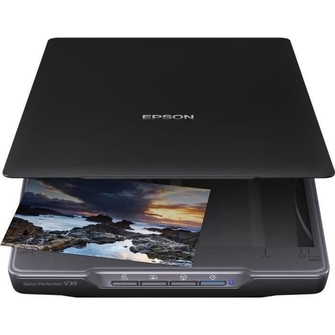 Plattebadd scanner EPSON Perfection V39II A4 - Zwart - 4800 dpi - USB 2.0