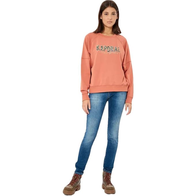 Kaporal damessweatshirt Java Peach