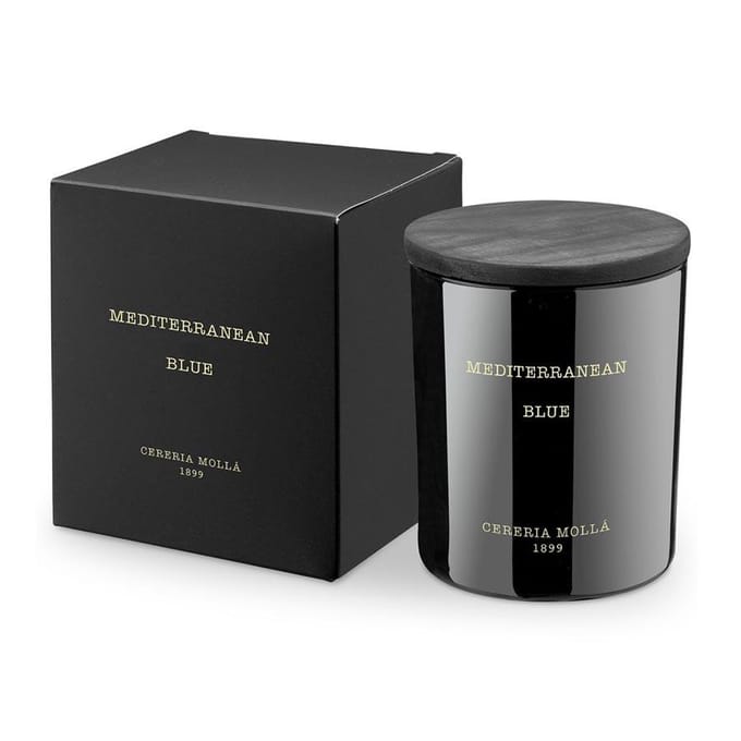 Bougie Parfumé Cereria Molla Bleu Méditerranéen 230g