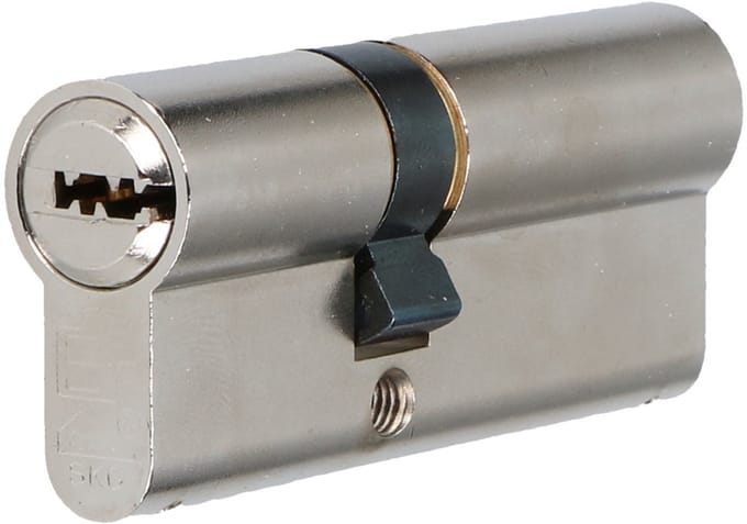 4 stuks - S2 veiligheidscilinder F6 30/45 SKG 2, dubbele profielcilinder (verschillend sluitend)