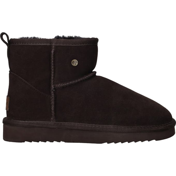Warmbat Wallaby Suede Boot Dames Laarzen - Bruin
