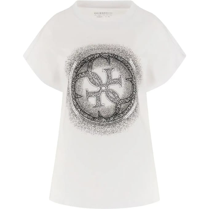 Dames-T-shirt Guess 4G Shaded Hotfix