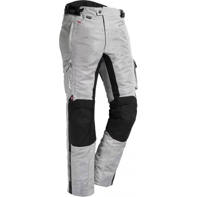 DANE Drakar Lichtgrijze Waterdichte Textiele Motorbroek - Broek