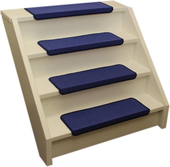 Trapmatten 15x Elite Blauw 65x22x3,5 Recht